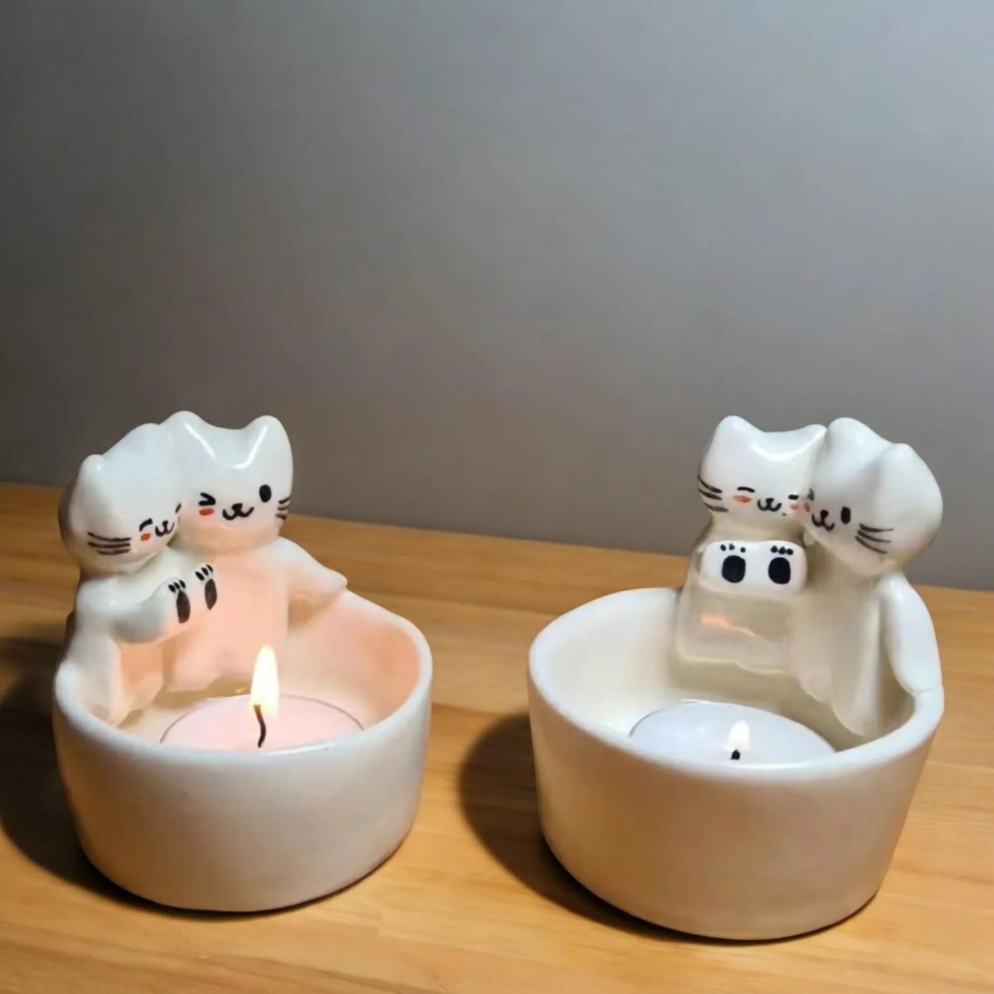 The Cat Candle Holder